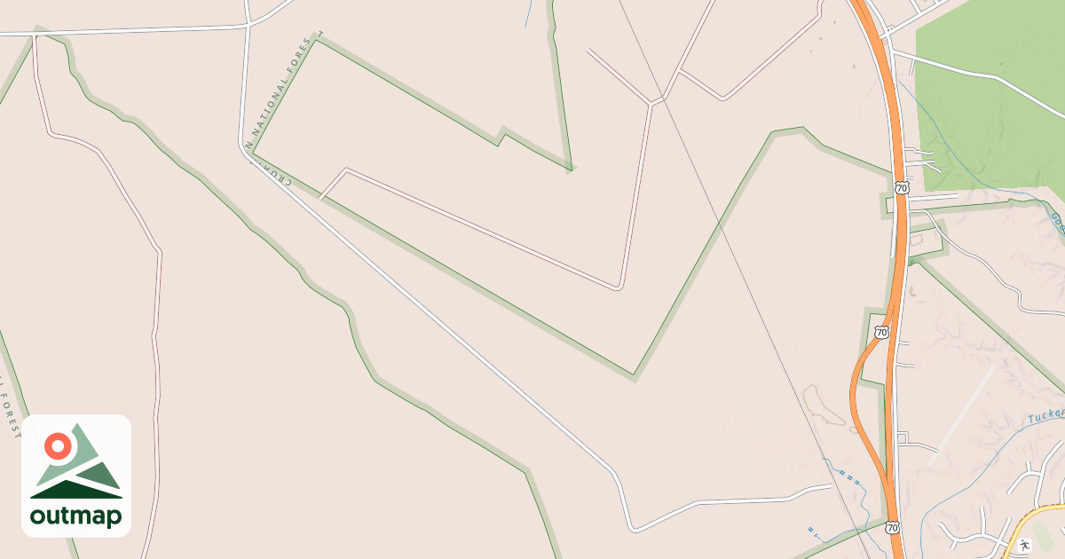 Map of PINE GROVE