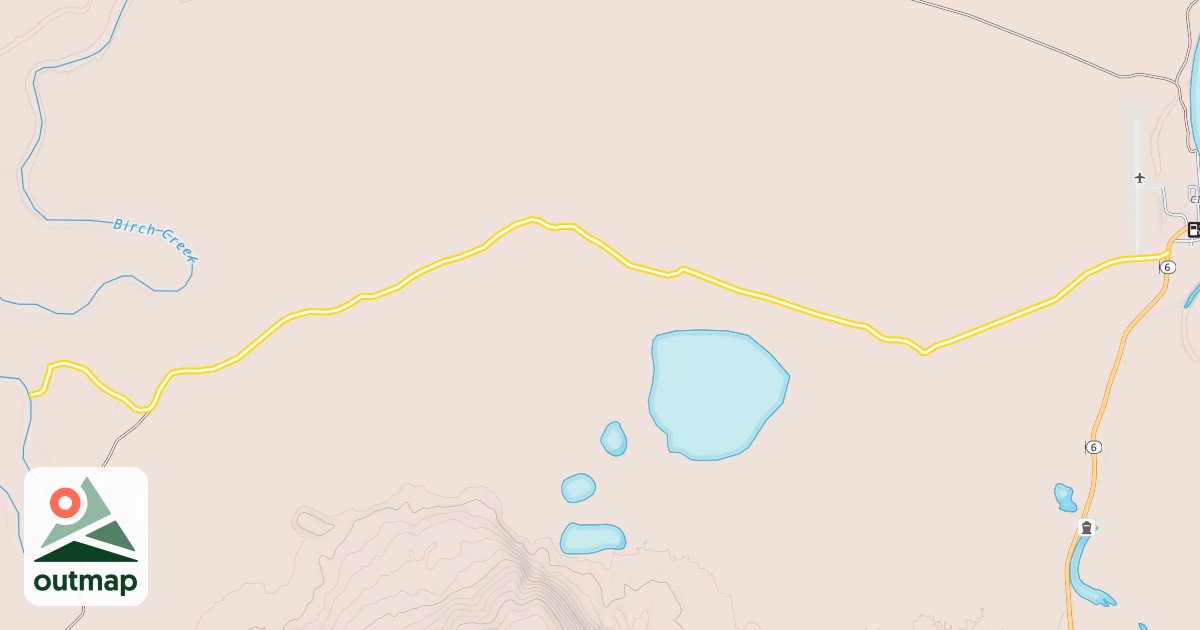 Map of Yukon Quest Trail