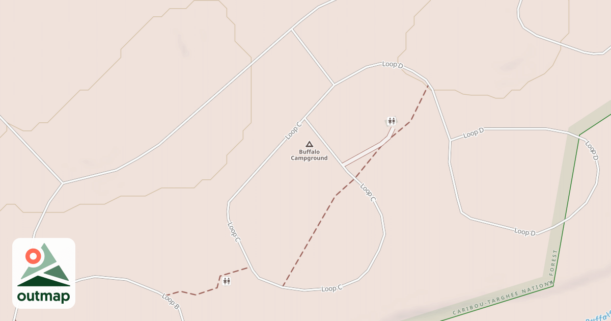 Map of BUFFALO CG LOOP C