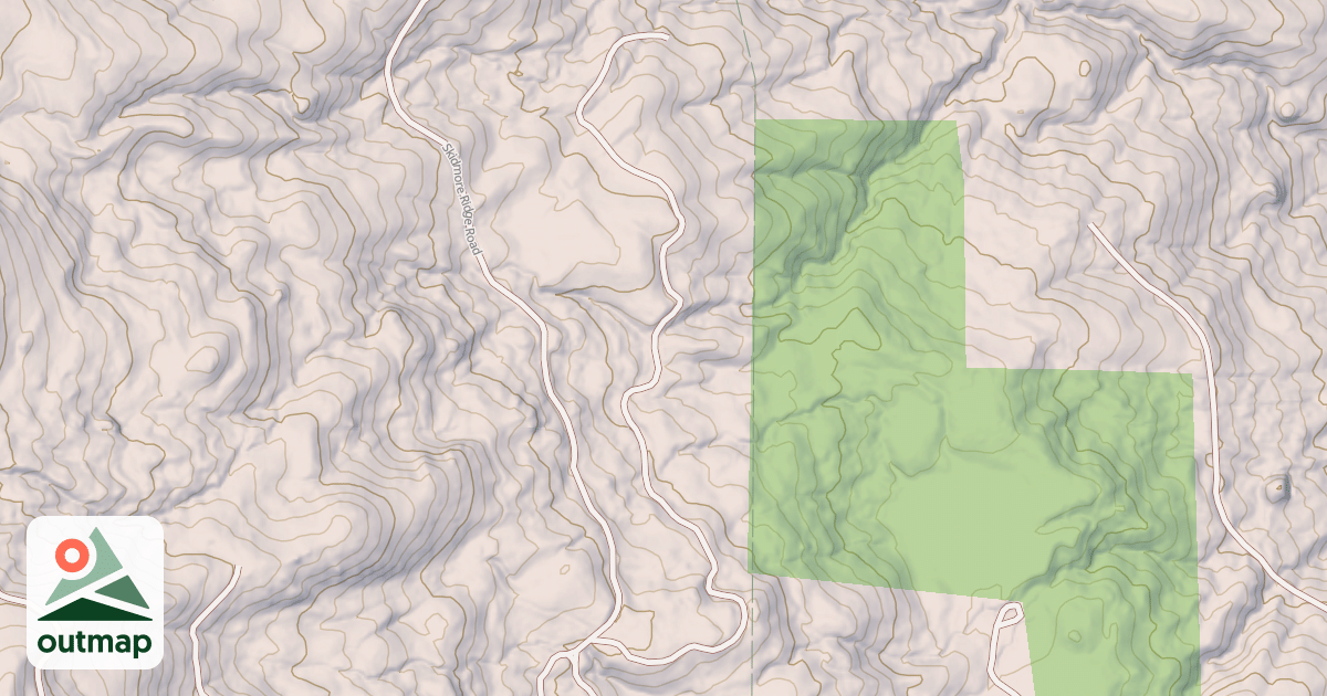 Map of UMBRELLA BUTTE
