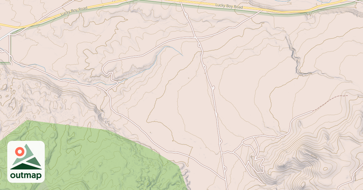 Map of LOOP ROAD A