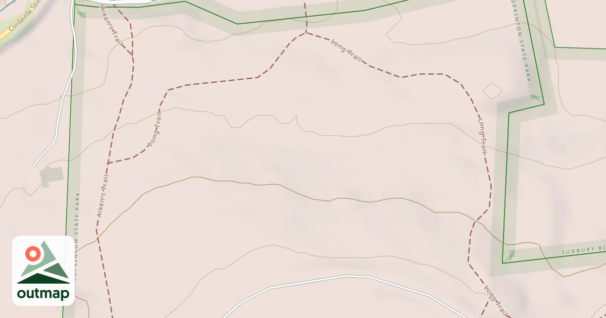 Map of Long Trail