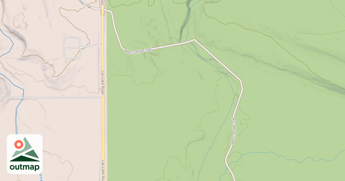 Map of Red Dot Trail