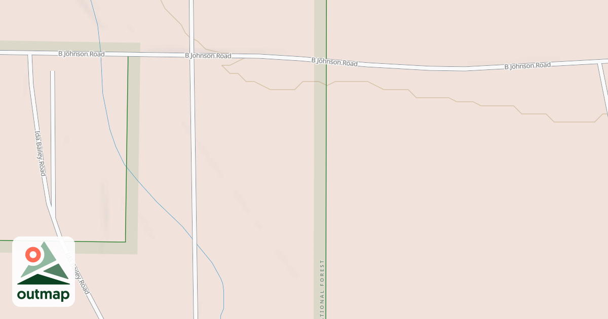 Map of USFS Motor Vehicle Use Map Roads {BB11DD3D-1AB9-4946-BC42-22E64E9DA26D}