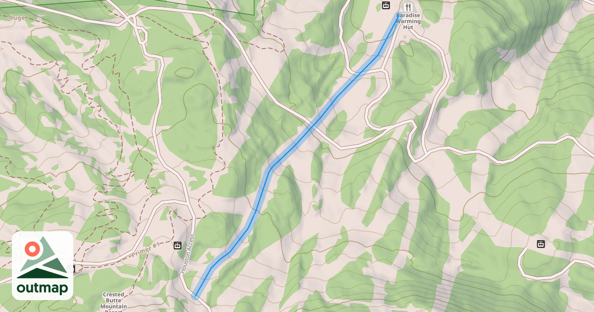 Map of Lower Ruby Chief