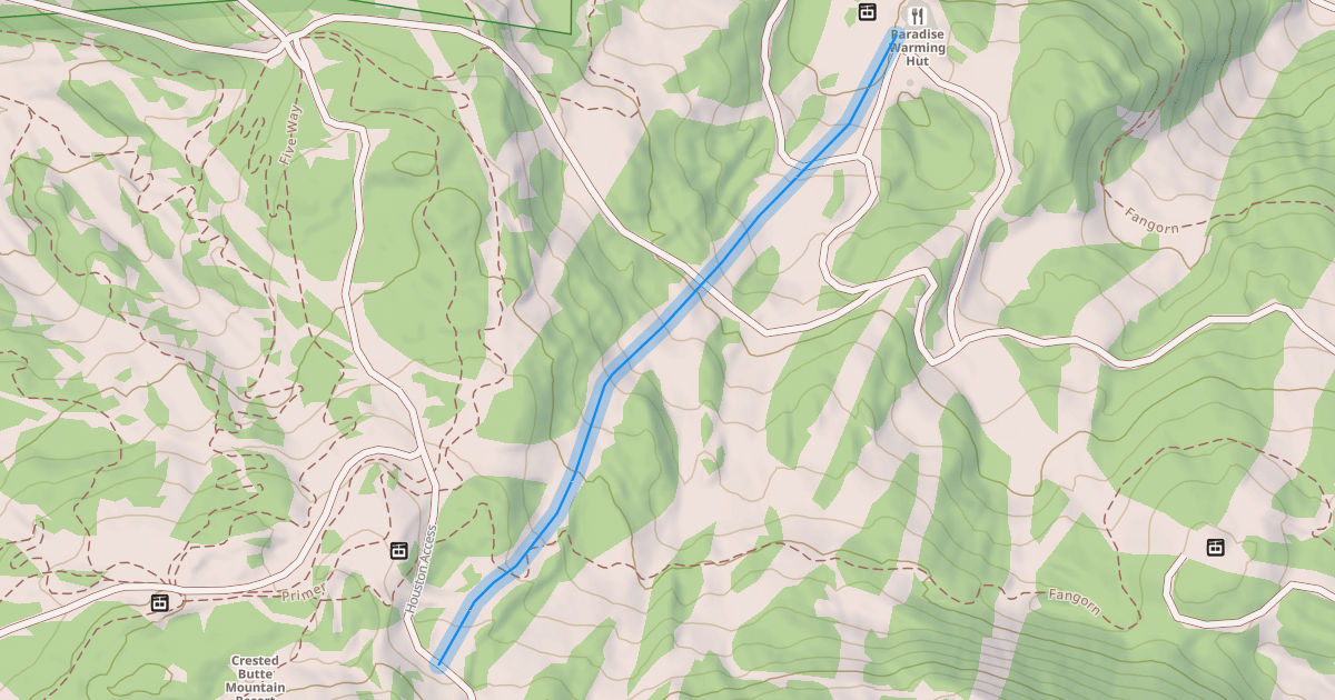 Map preview of Lower Ruby Chief