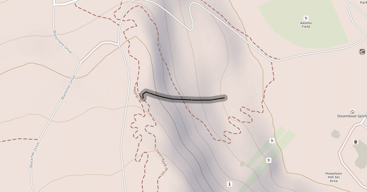 Map preview of Winter Chute