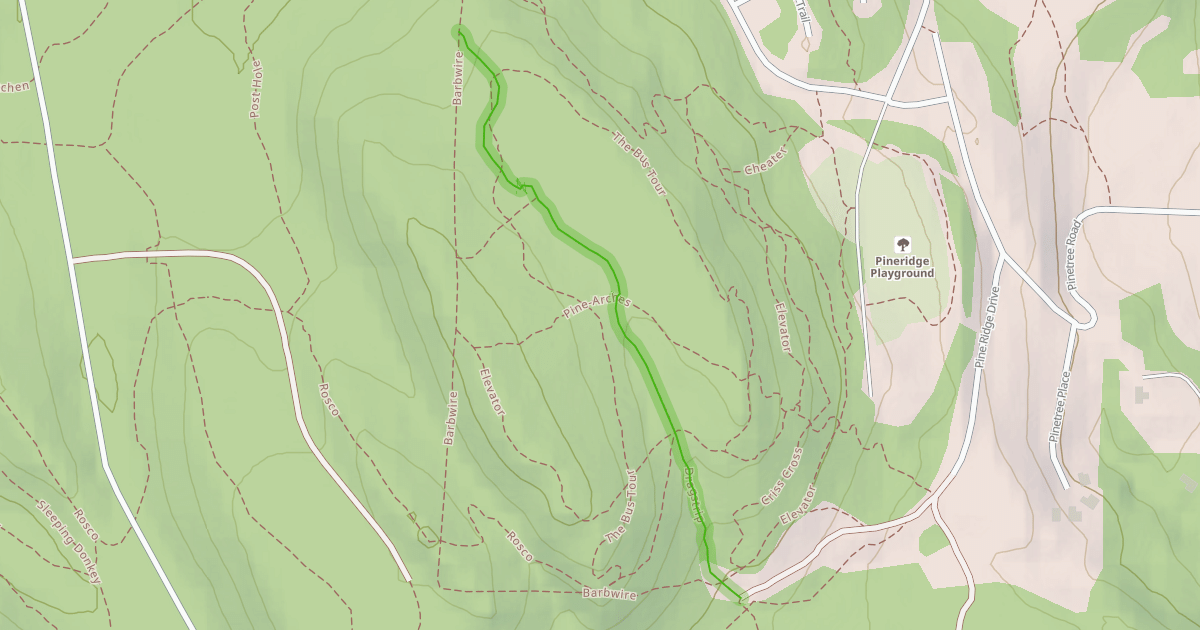 Map preview of Dragstrip