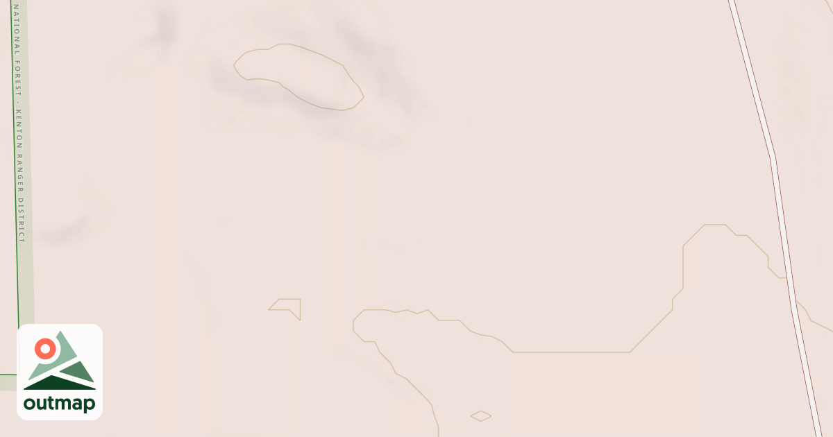 Map of USFS Motor Vehicle Use Map Trails 23641