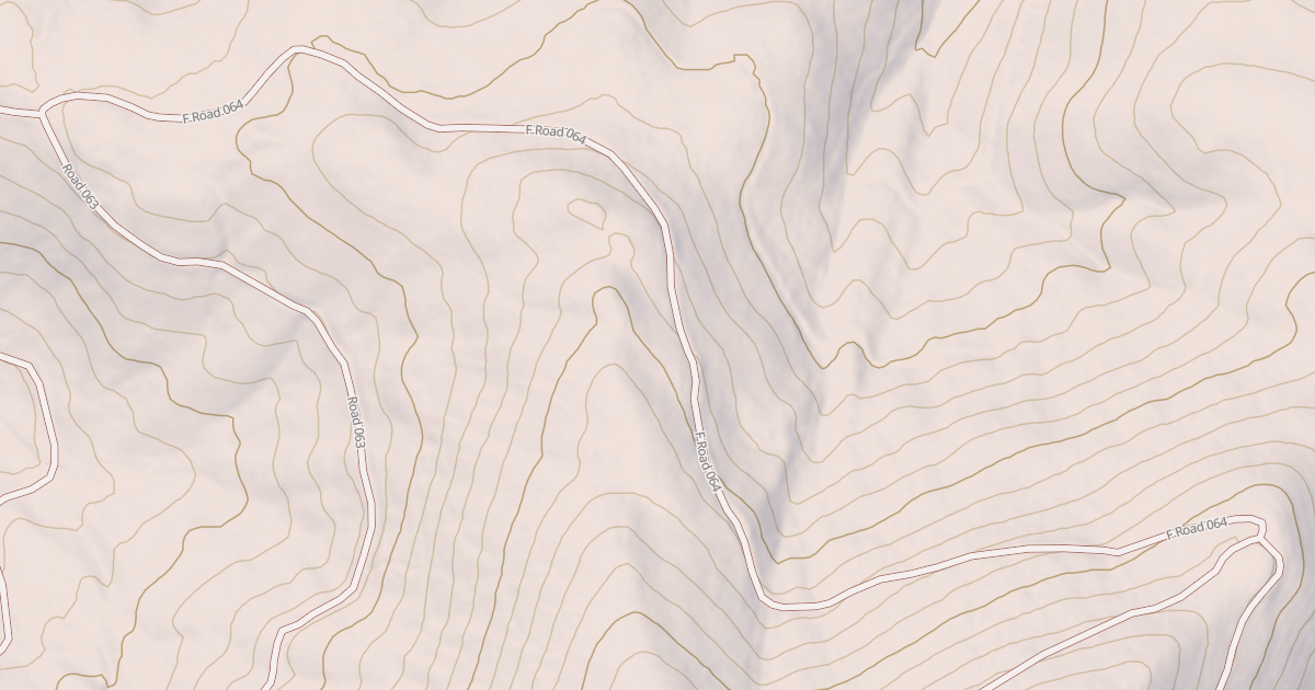 Map preview of BRUSH MOUNTAIN