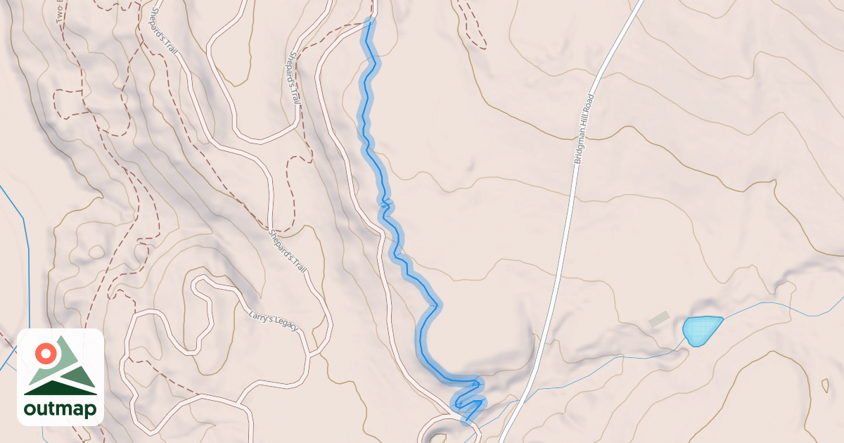 Map of Shepard's Trace