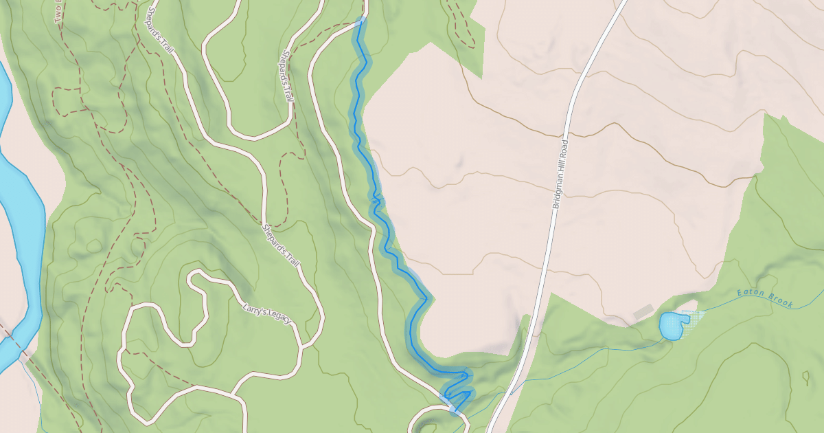 Map preview of Shepard's Trace