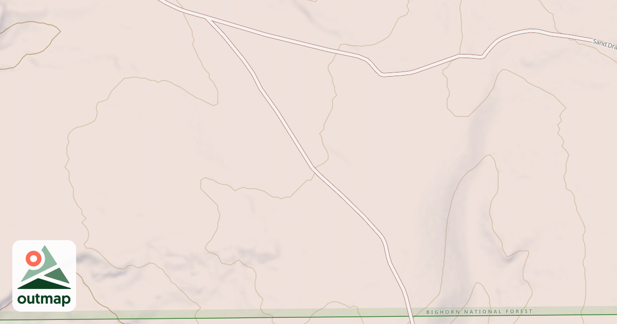 Map of CABIN SPRING