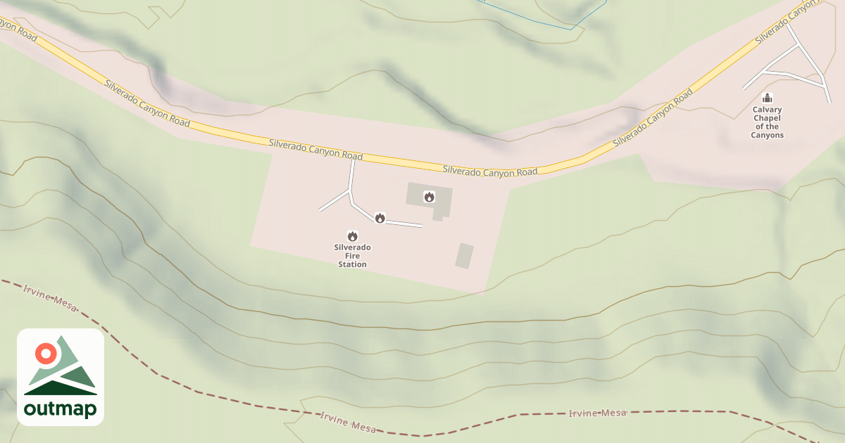 Map of SILVERADO STATION