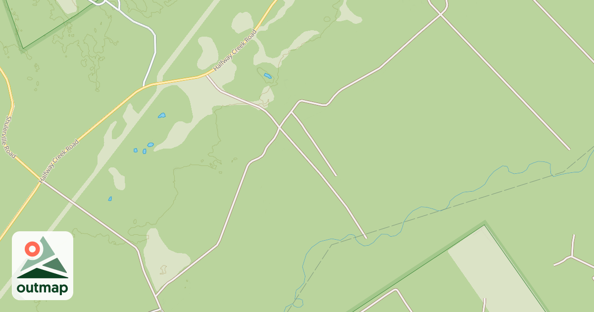Map of THOMPSON BRANCH A