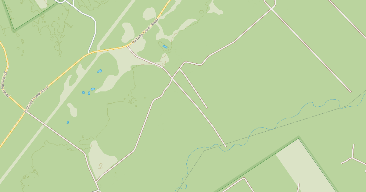 Map preview of THOMPSON BRANCH A