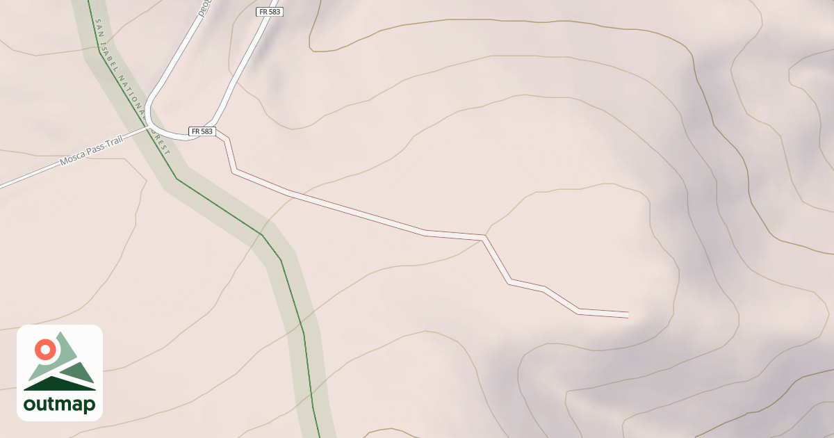 Map of 583.A