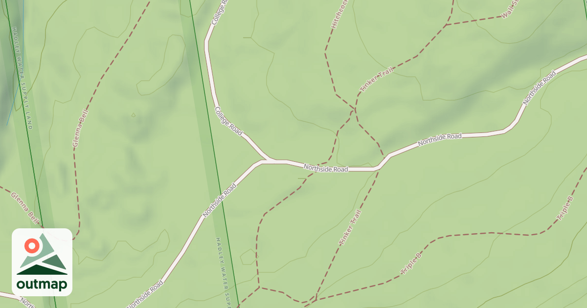 Map of Northside Trail