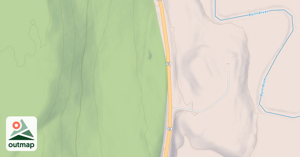 Map of DRY BENCH