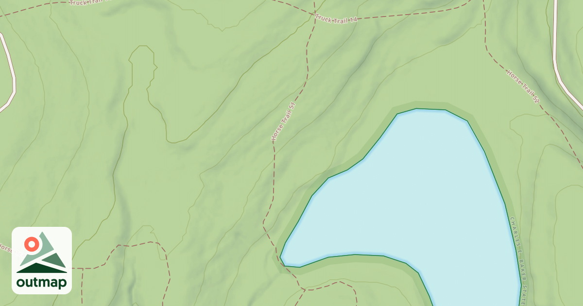 Map of Horse Trail 51