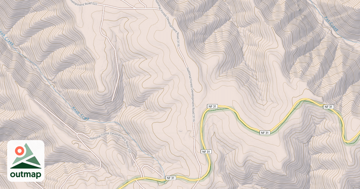Map of HUCKLEBERRY