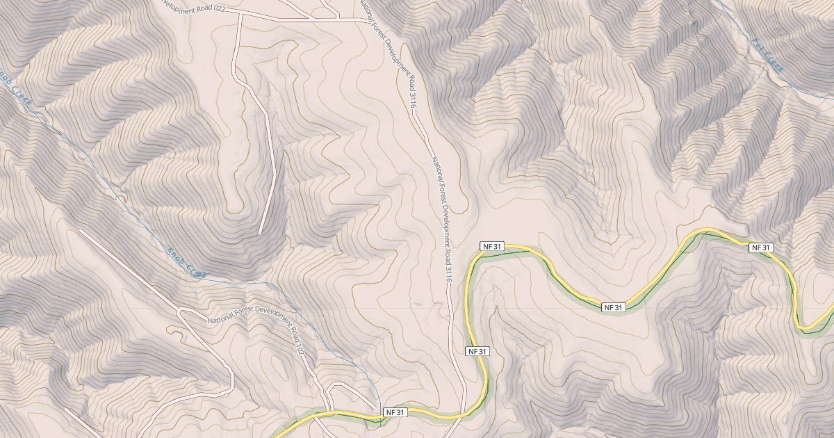 Map preview of HUCKLEBERRY