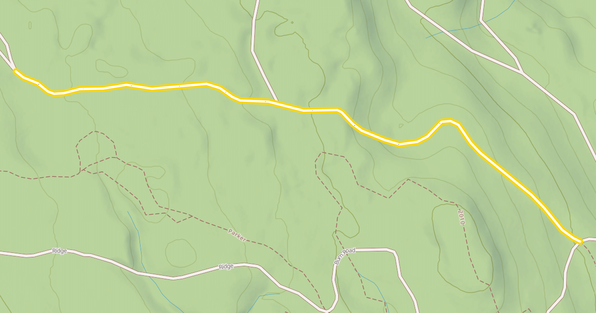 Map preview of China Ridge Trail