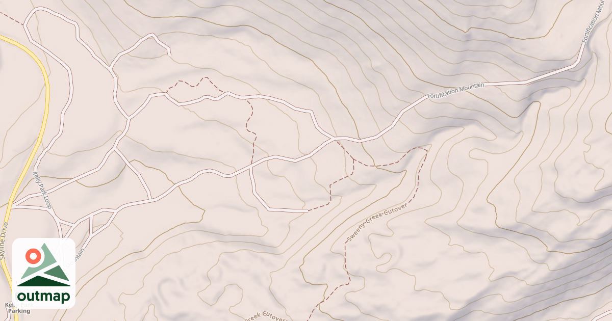 Map of FORTIFICATION MTN