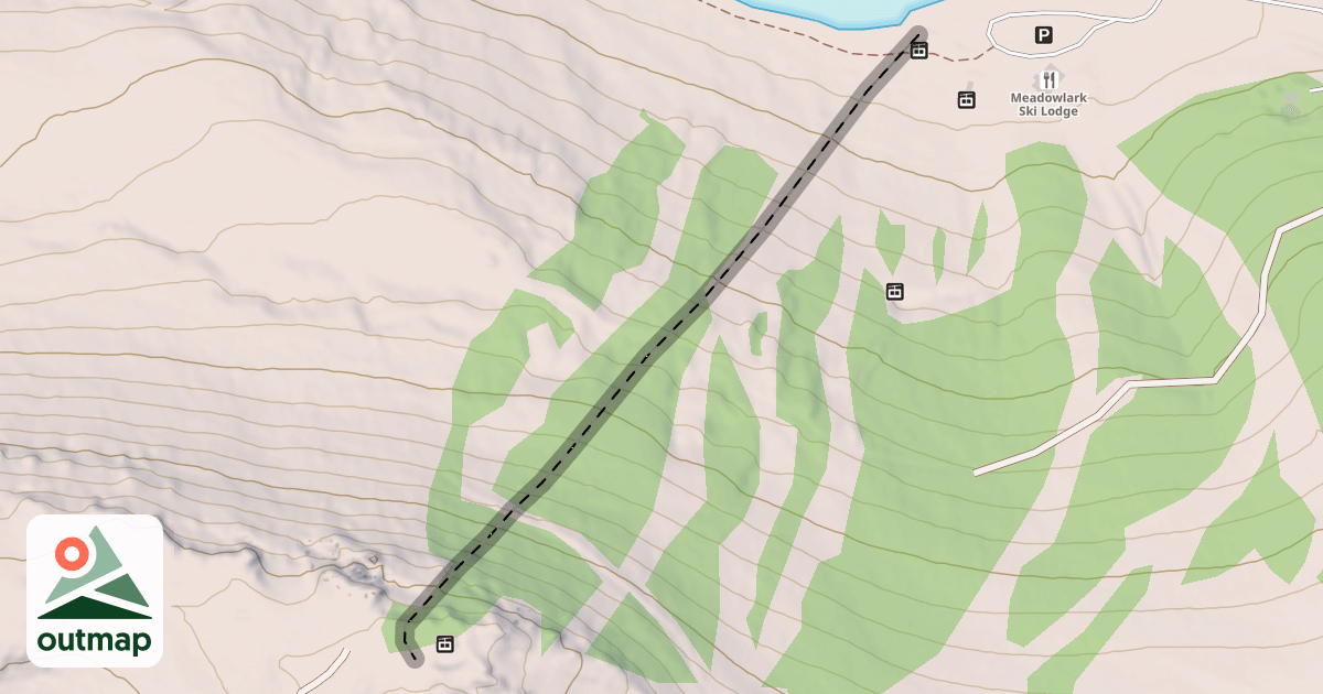 Map of Cliff Hanger