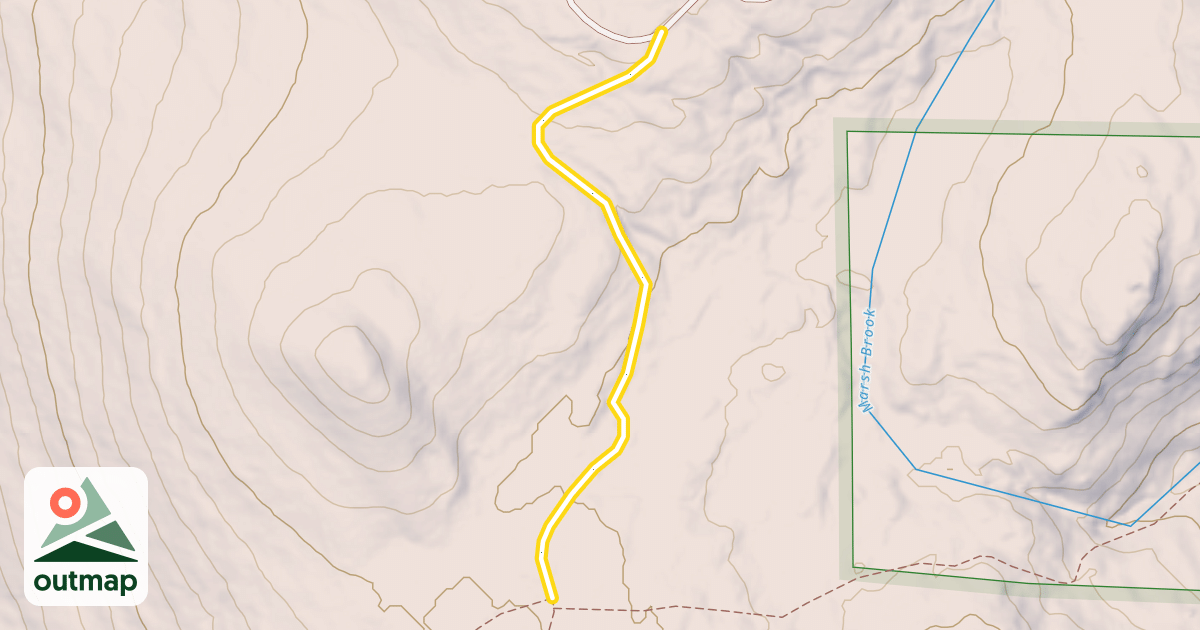 Map of Hutmen's Trail