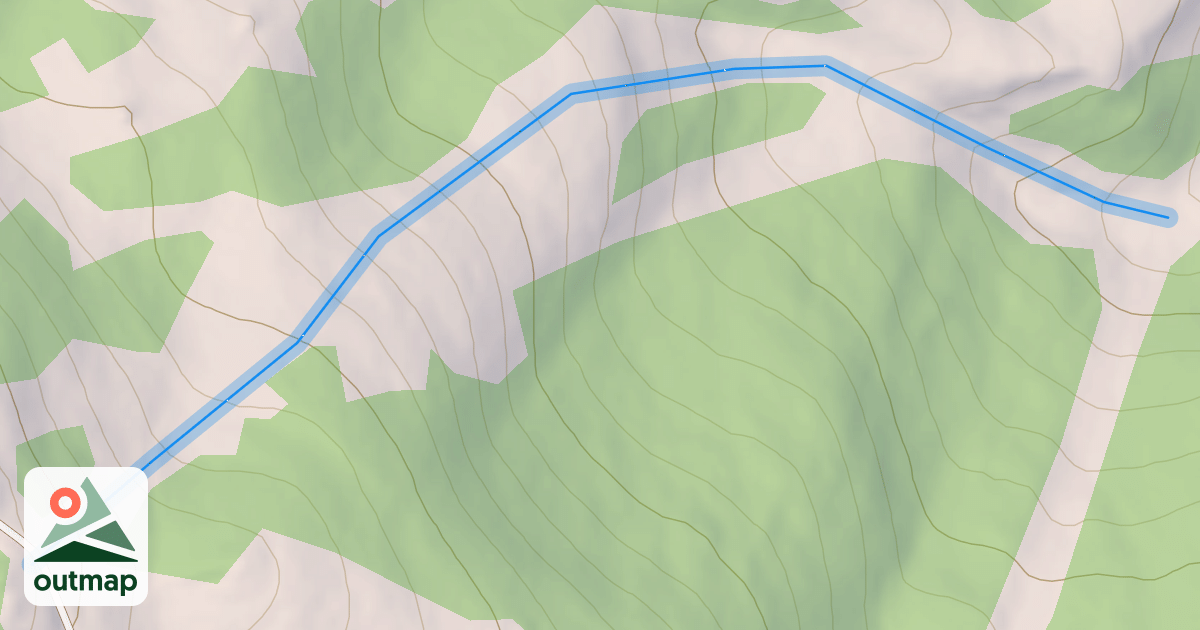 Map of Upper Red Tail