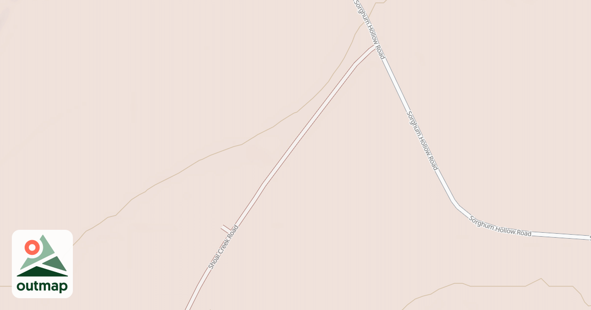 Map of SHOAL CREEK