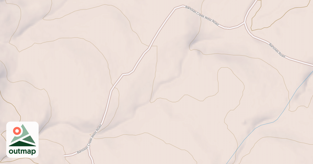 Map of BARTOLAS CR. WEST