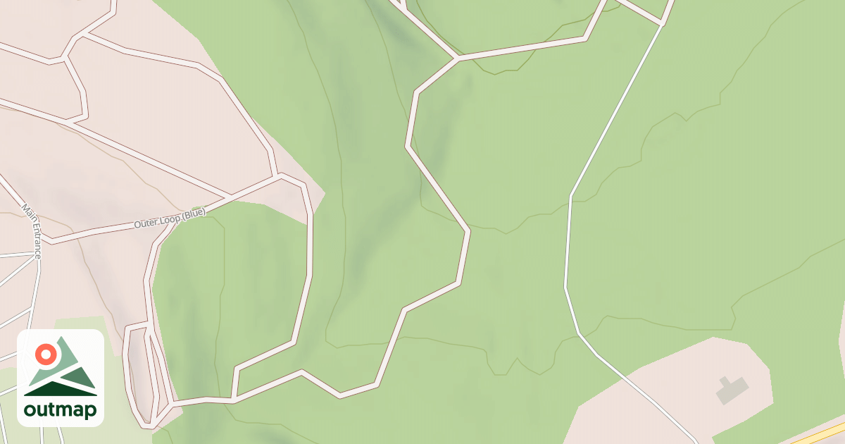 Map of Rock Run ATV Trails