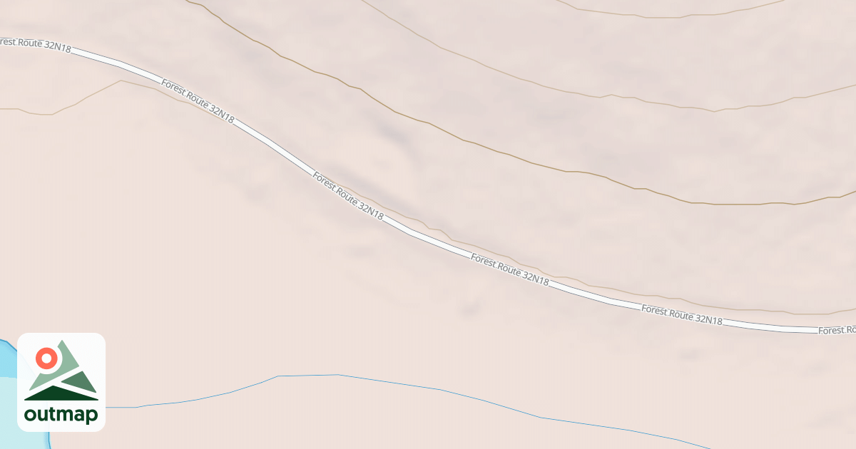 Map of BIG LAKE SPUR
