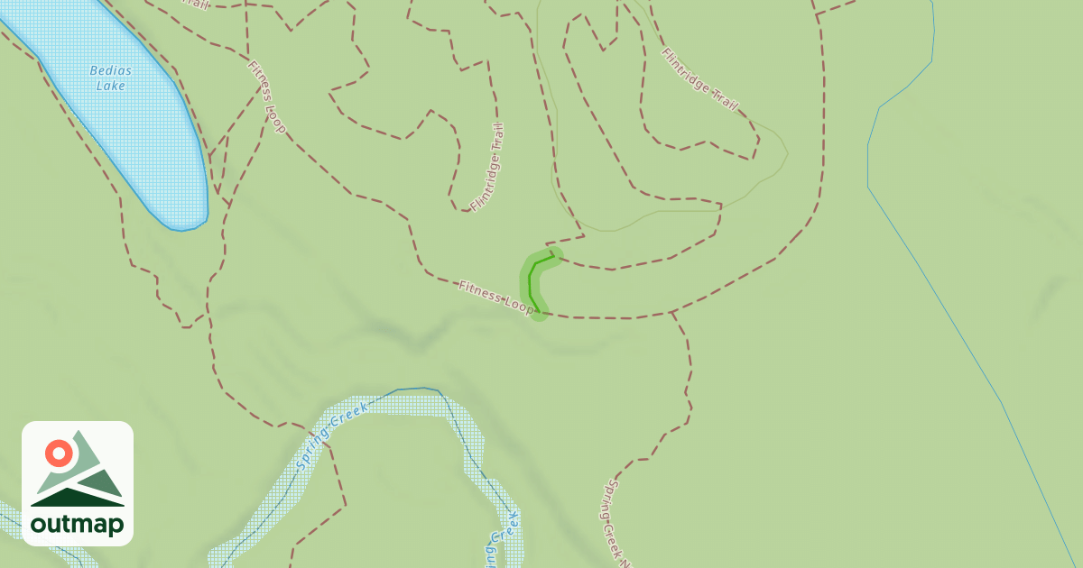 Map of Bike Loop Trail