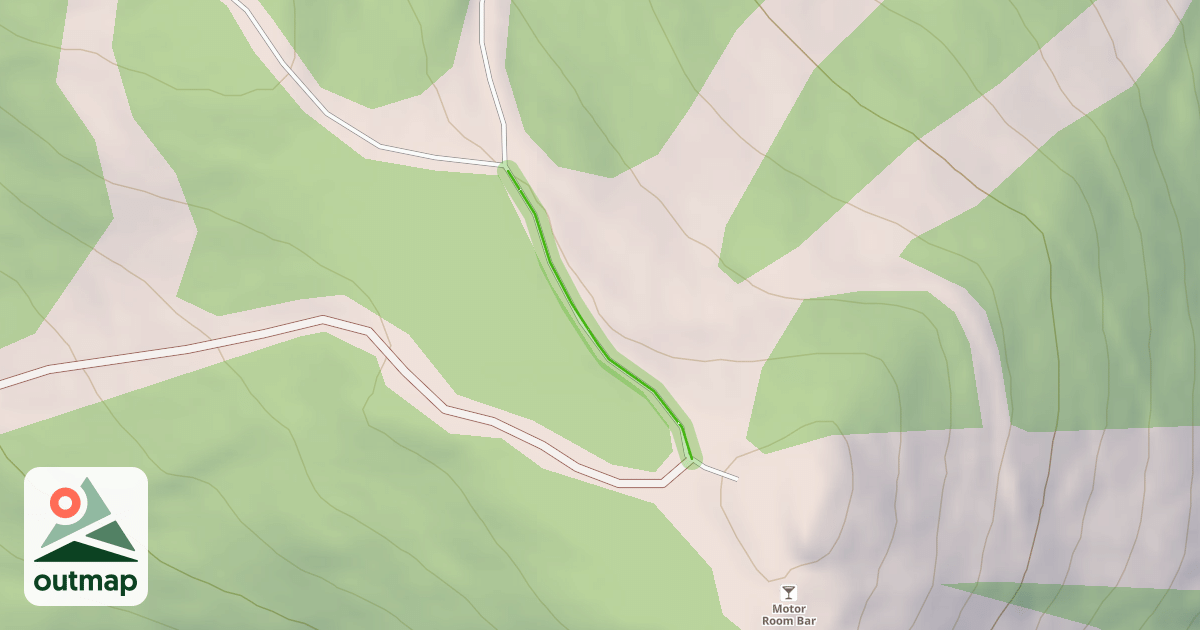 Map of Snowshed Crossover