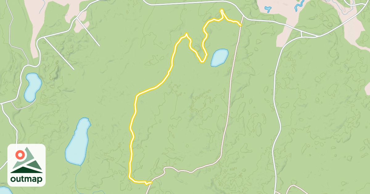 Map of Wolf Tracks
