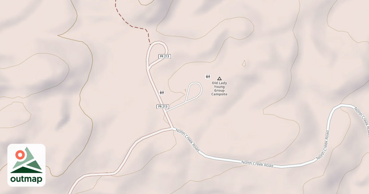 Map of BARKER RESERVOIR CG D