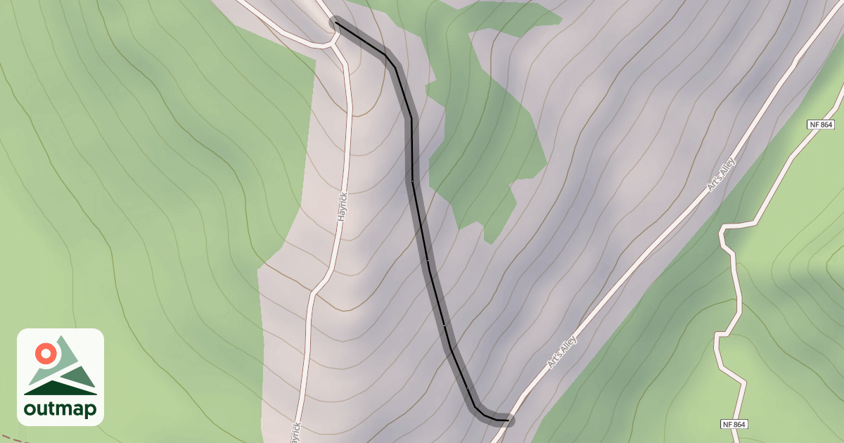 Map of Chuck's Backside