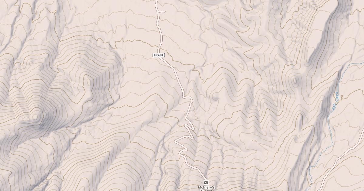 Map preview of MCENARY TUNNEL