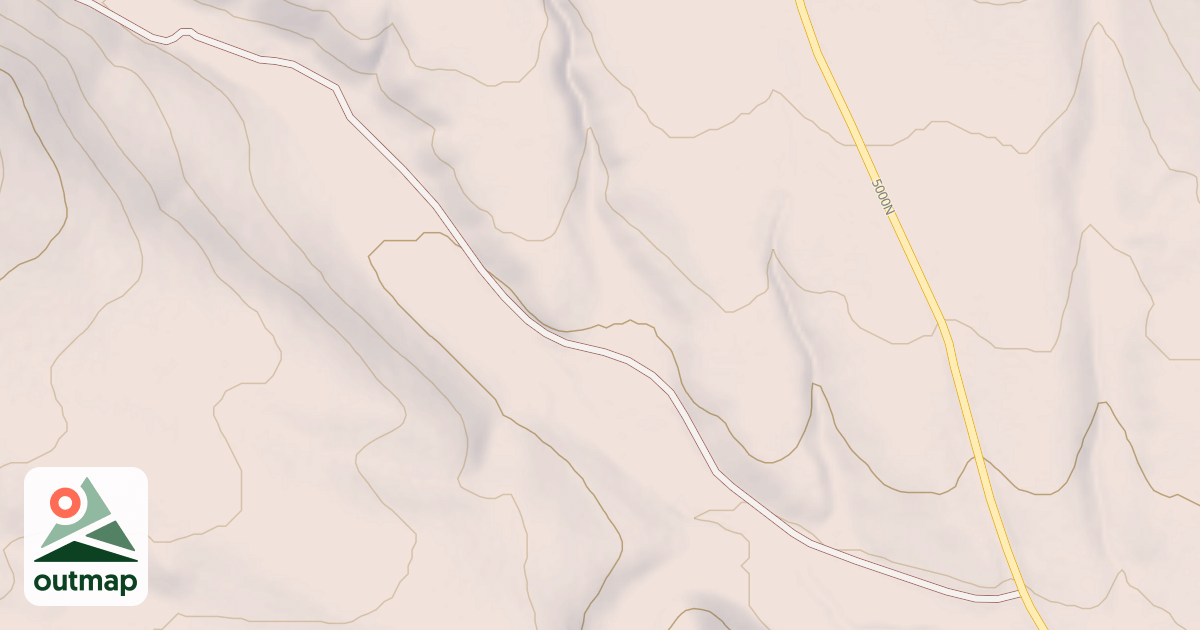 Map of SALYER - HUFFMAN