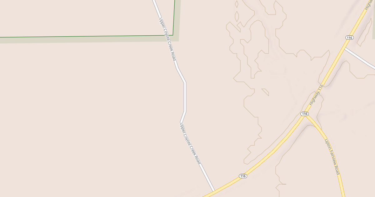 Map preview of UPPER COYOTE CR