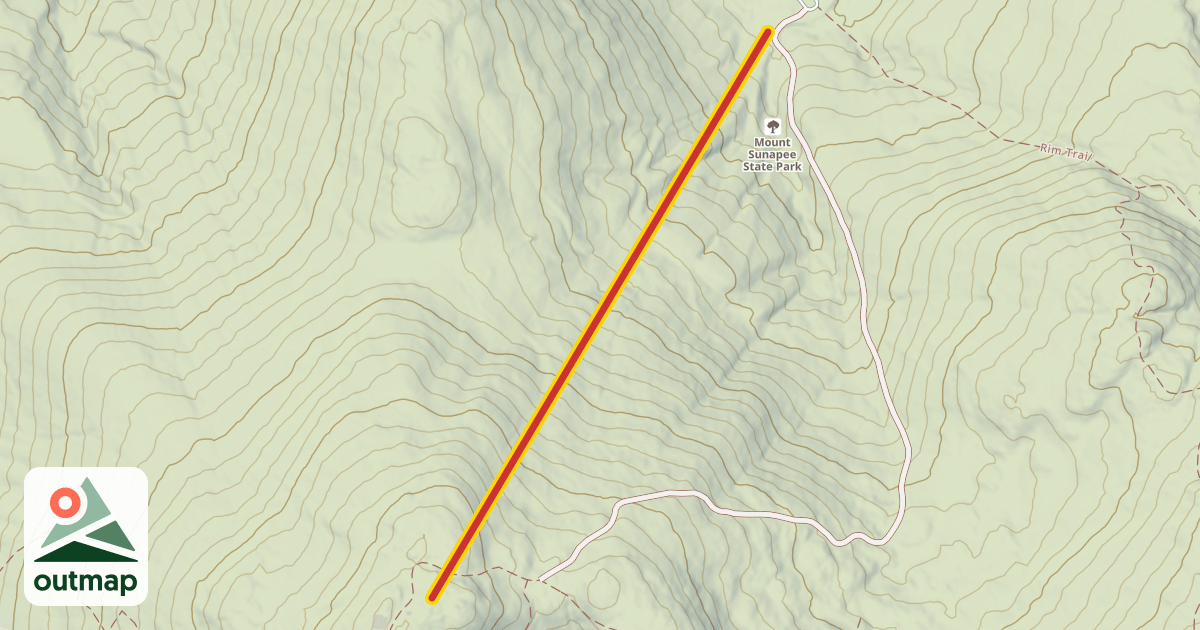 Map of Sunbowl Express Quad