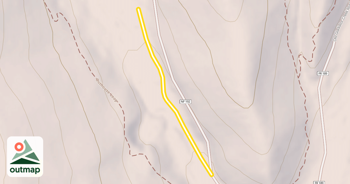 Map of Horse Creek Connector