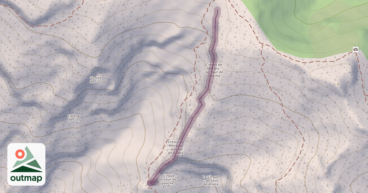 Map of Arche Perdue
