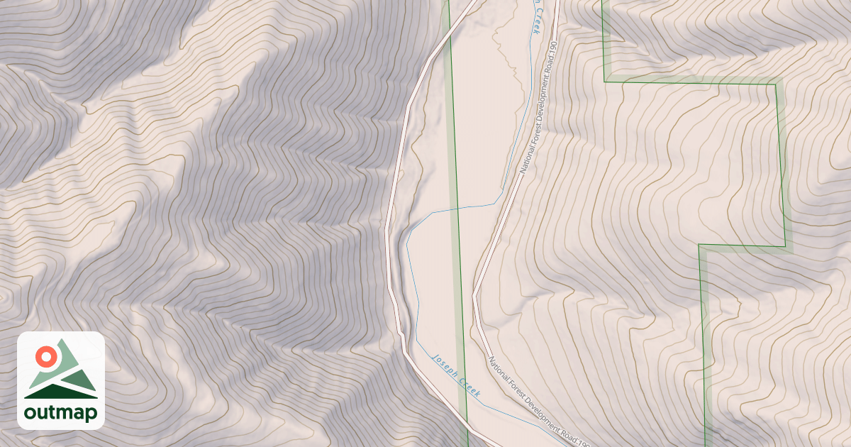 Map of N315 WEST JOSEPH CR