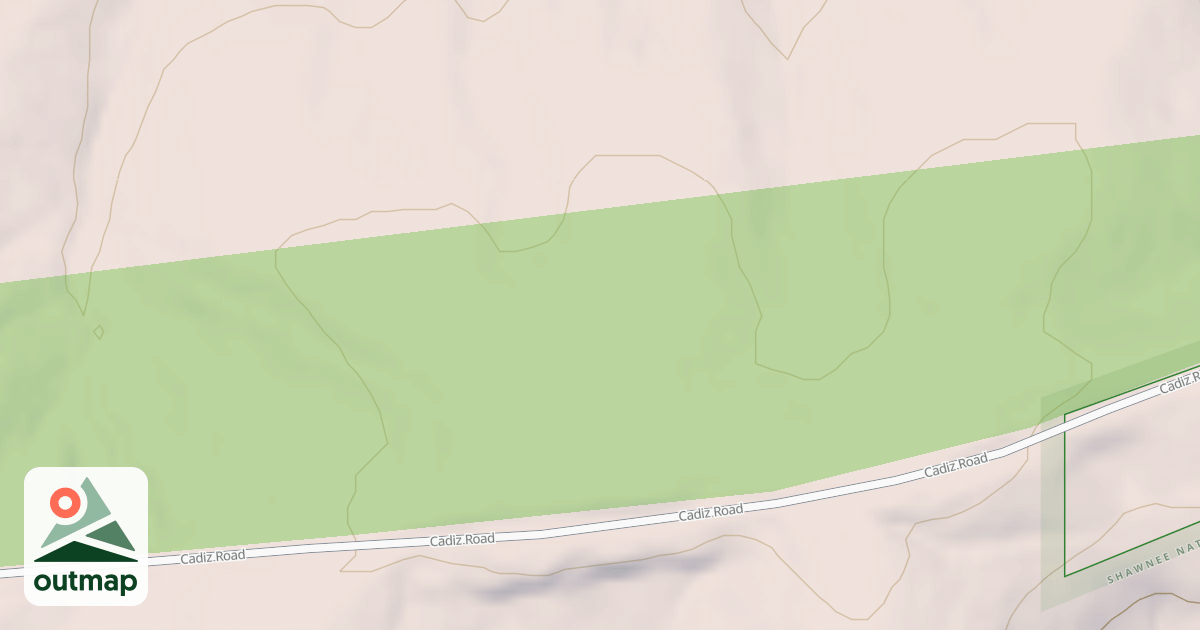 Map of COUNTY RD SPUR #2