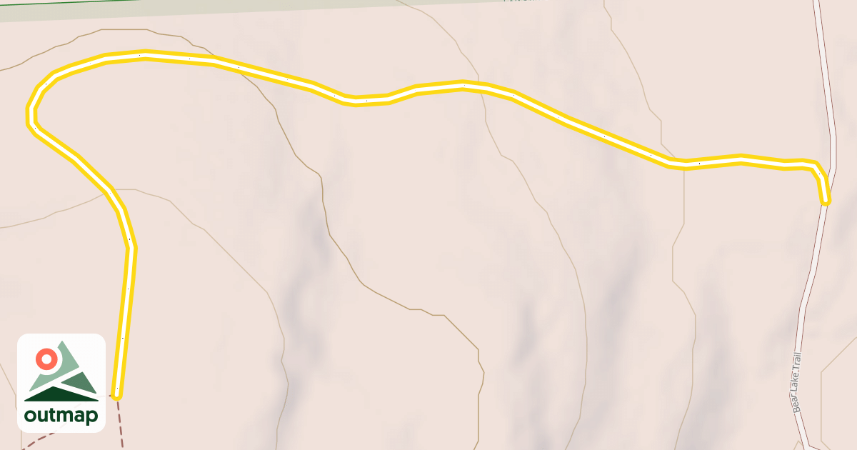 Map of Bear Lake Trail