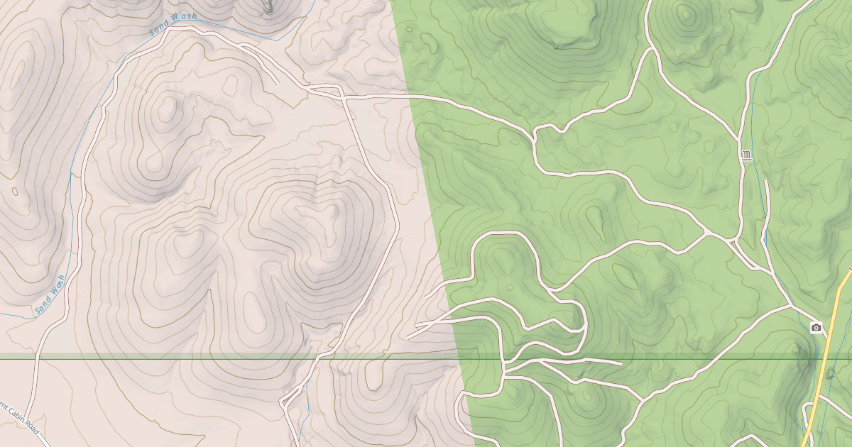Map preview of IONE - SAND WASH
